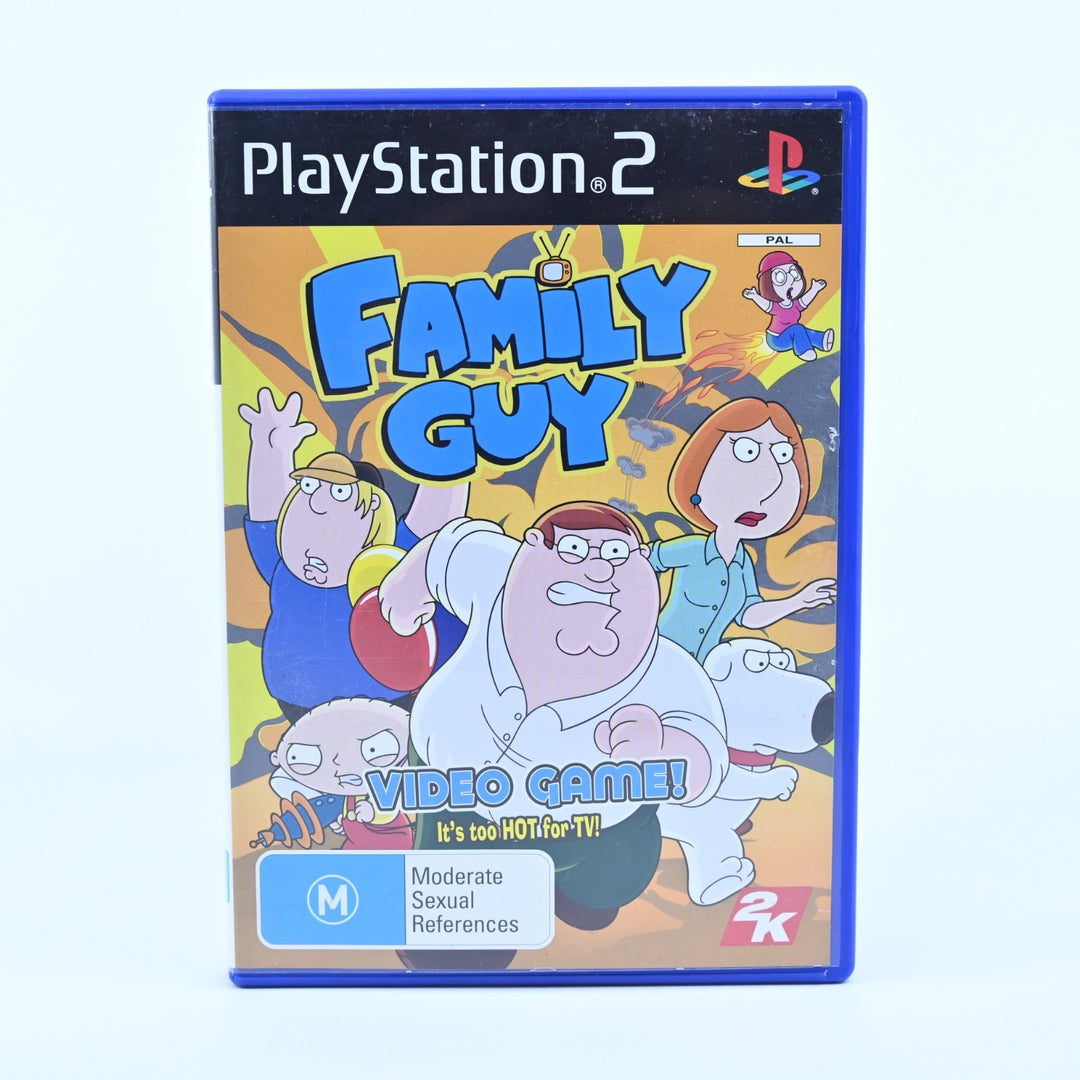 Family Guy Video Game - Sony Playstation 2 / PS2 Game + Manual - PAL