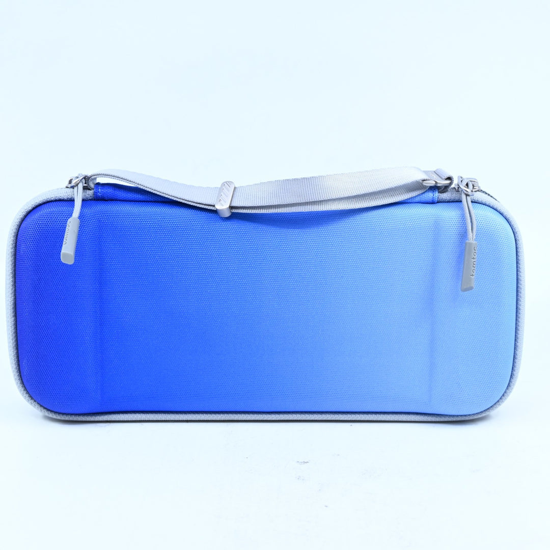 Tomtoc Hard Shell Slim Carry Case - Blue - Nintendo Switch OLED Accessory