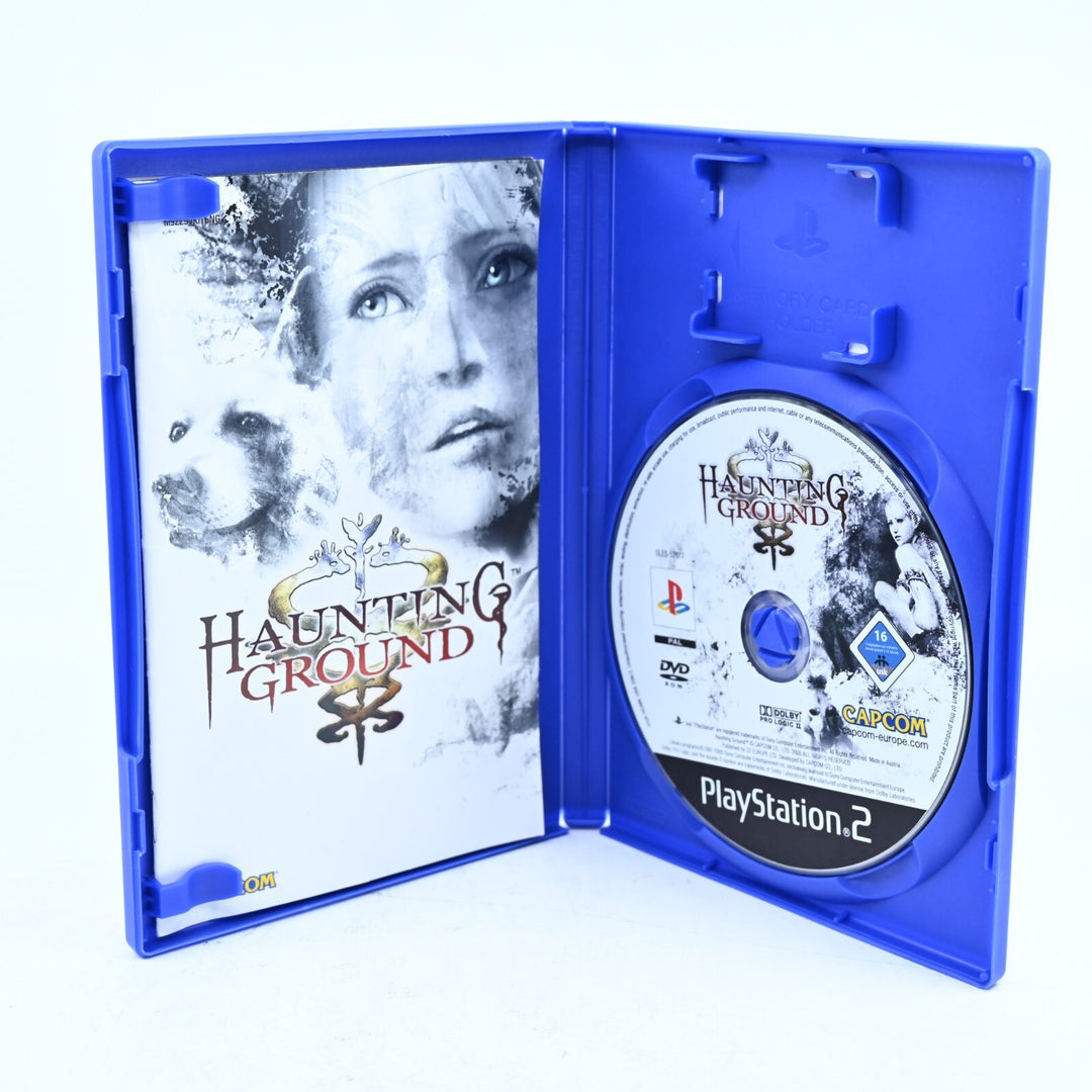 AS NEW! Haunting Ground - Sony Playstation 2 / PS2 Game + Manual - PAL