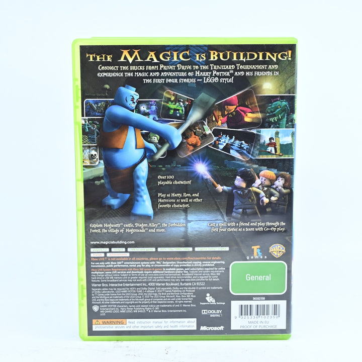 LEGO Harry Potter Years 1-4 - Xbox 360 Game + Manual - PAL - MINT DISC!