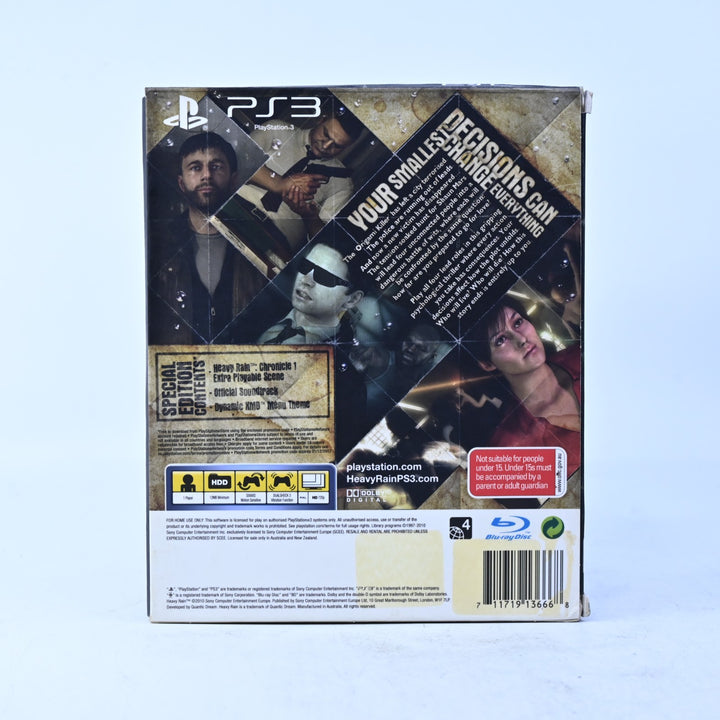 Heavy Rain - Special Edition - Sony Playstation 3 / PS3 Game - MINT DISC!