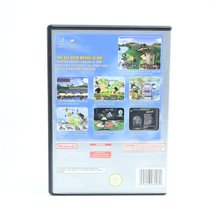 Super Smash Bros. Melee - Nintendo Gamecube Game - No Manual - PAL - FREE POST!