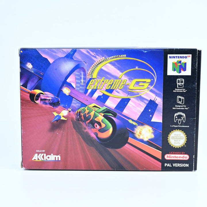 Extreme-G - N64 / Nintendo 64 Boxed Game - PAL - FREE POST!