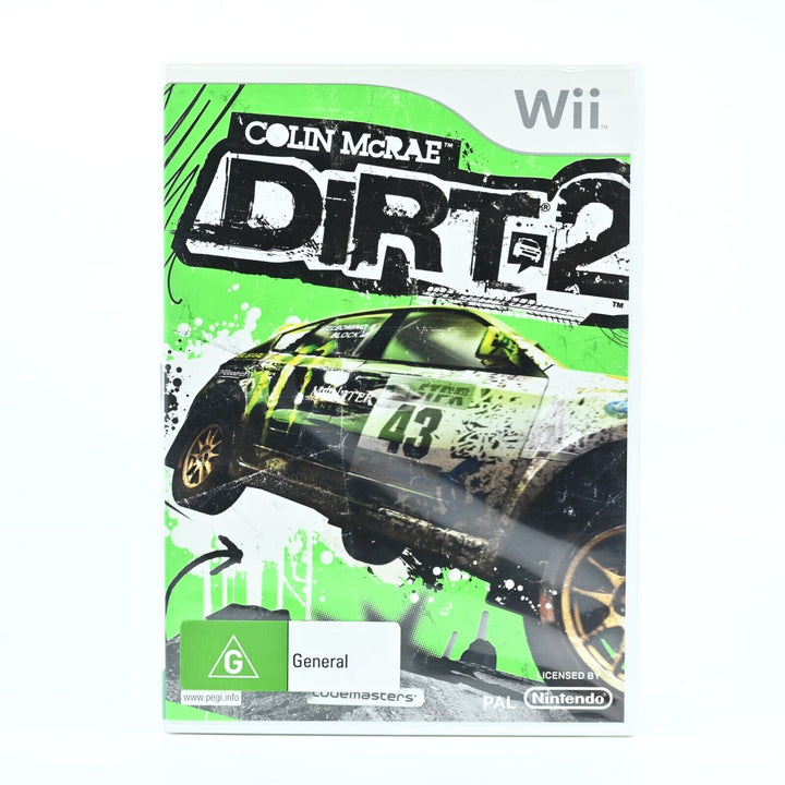 Colin McRae: Dirt 2 - Nintendo Wii Game - PAL - MINT DISC!