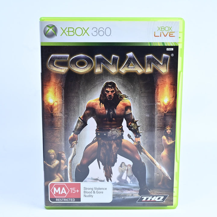 Conan - Xbox 360 Game + Manual - PAL - MINT DISC!