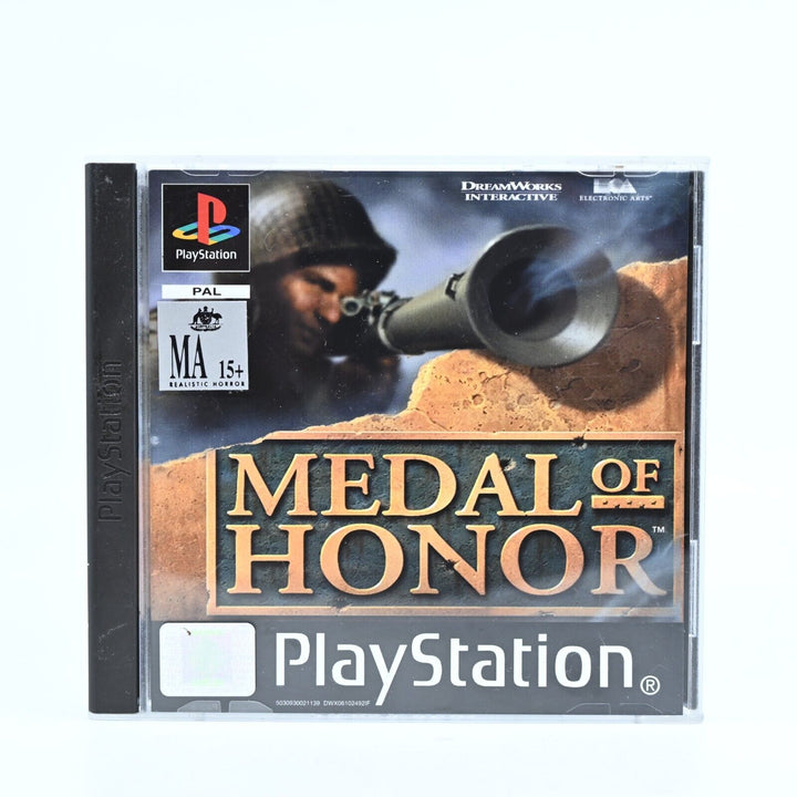 Medal of Honor - Sony Playstation 1 / PS1 Game + Manual - PAL - MINT DISC!