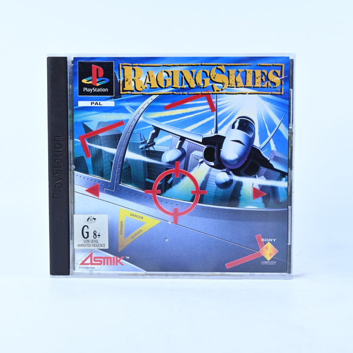 Raging Skies - Sony Playstation 1 / PS1 Game + Manual - PAL - MINT DISC!