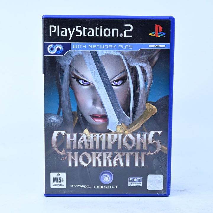 Champions Of Norrath - Sony Playstation 2 / PS2 Game + Manual - PAL - MINT DISC!