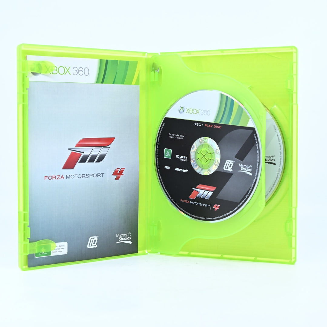 Forza Motorsport 4 - Xbox 360 Game + Manual - PAL - MINT DISC!