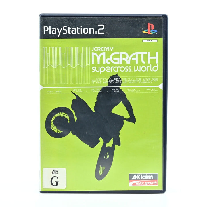 Jeremy McGrath Supercross World - Sony Playstation 2 / PS2 Game - PAL