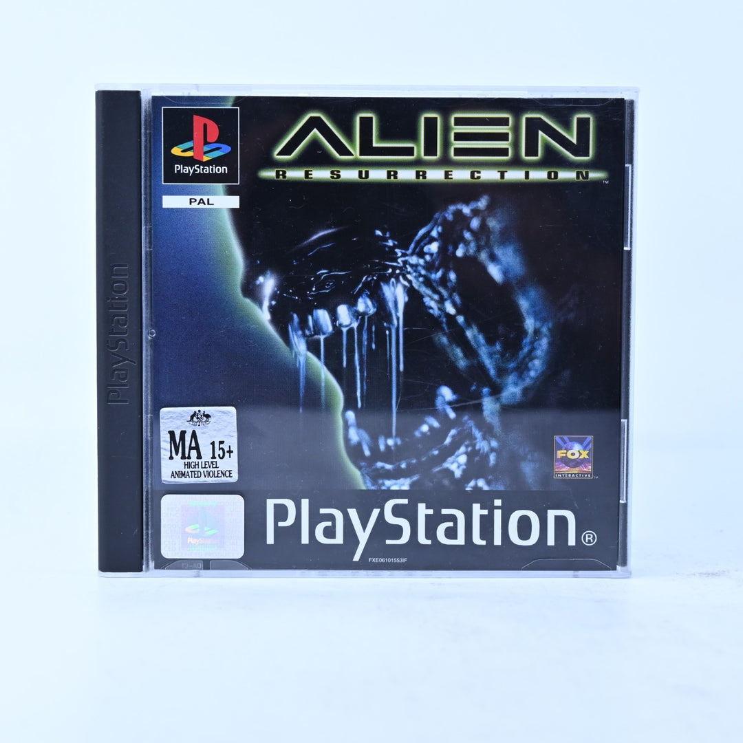 Alien Resurrection - Sony Playstation 1 / PS1 Game + Manual - PAL - MINT DISC!