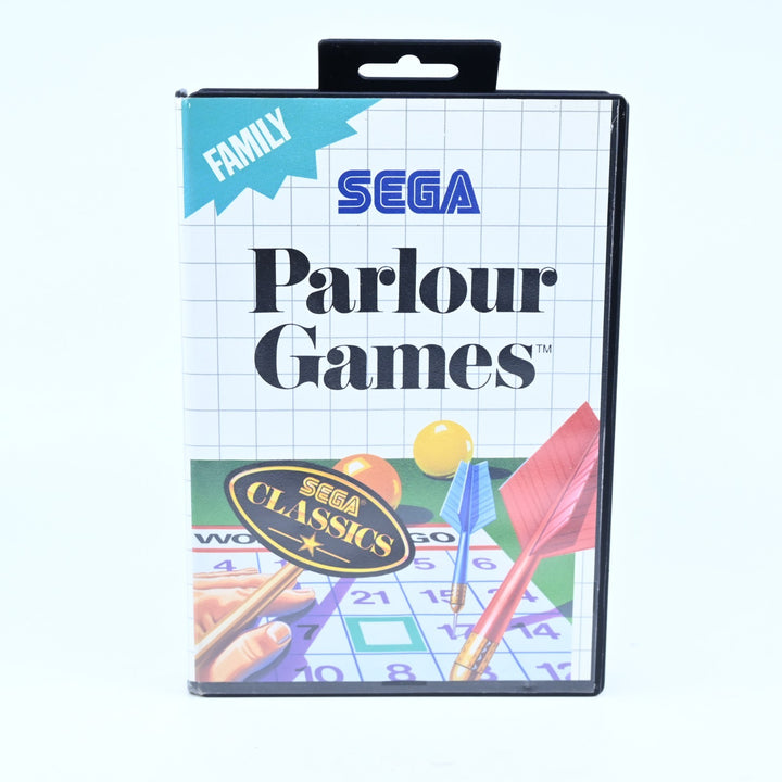Parlour Games - Sega Master System Game + Manual - PAL - FREE POST!