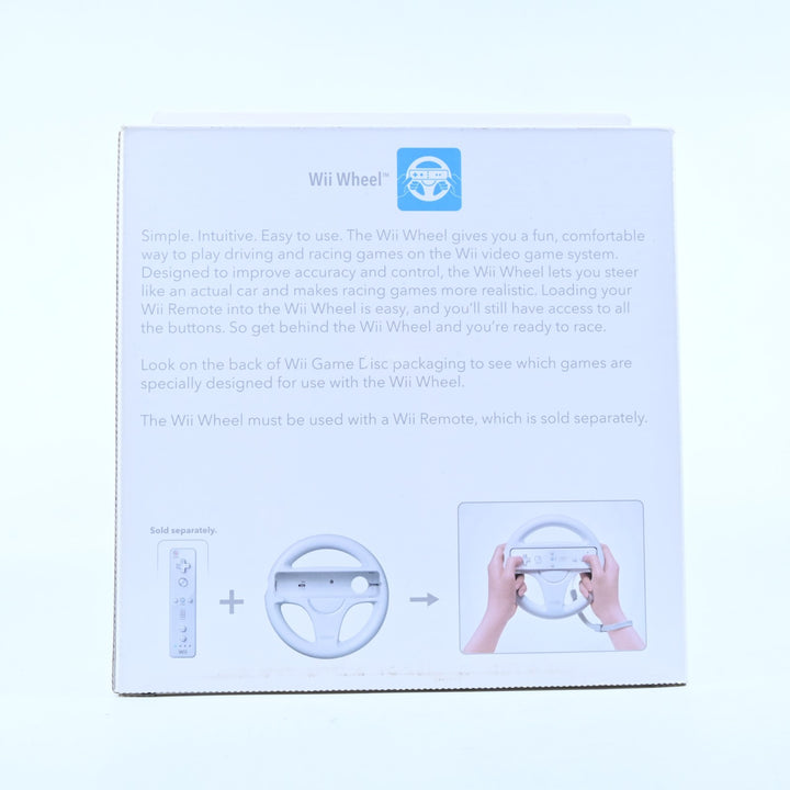 Wii Wheel - Nintendo Wii Boxed Accessory - PAL - FREE POST!