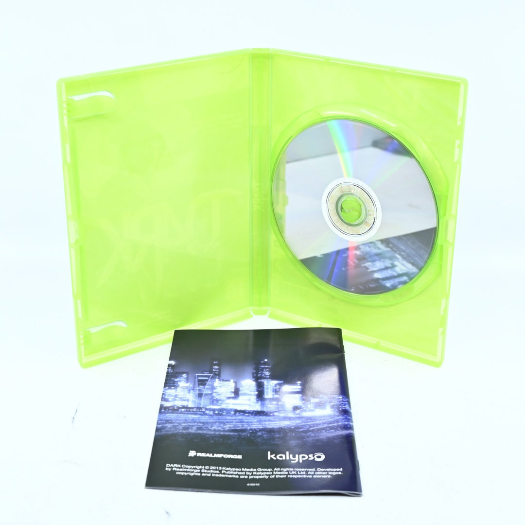 Dark - Xbox 360 Game + Manual - PAL - MINT DISC!