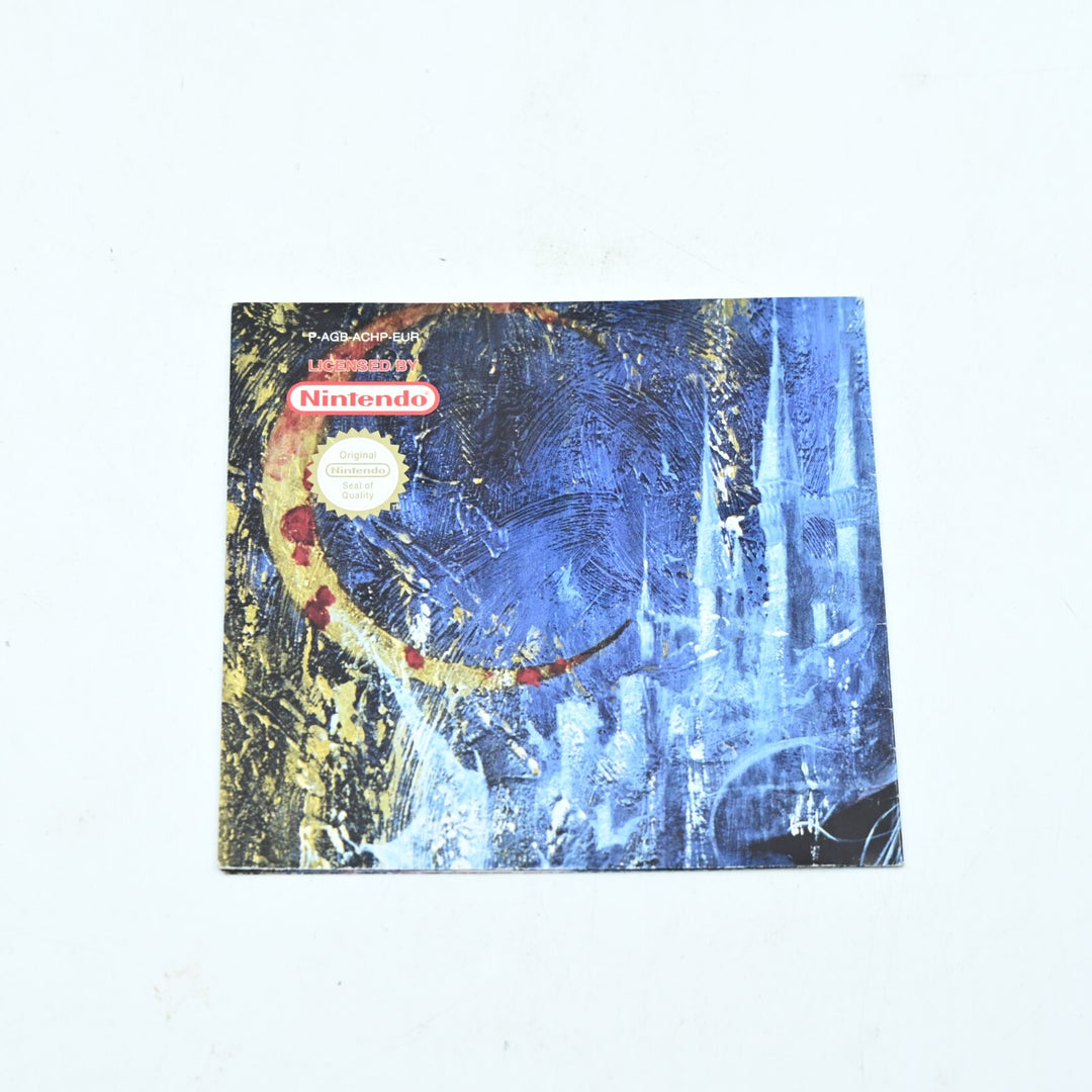 Castlevania: Harmony of Dissonance Manual - GBA Accessory - PAL - FREE POST!