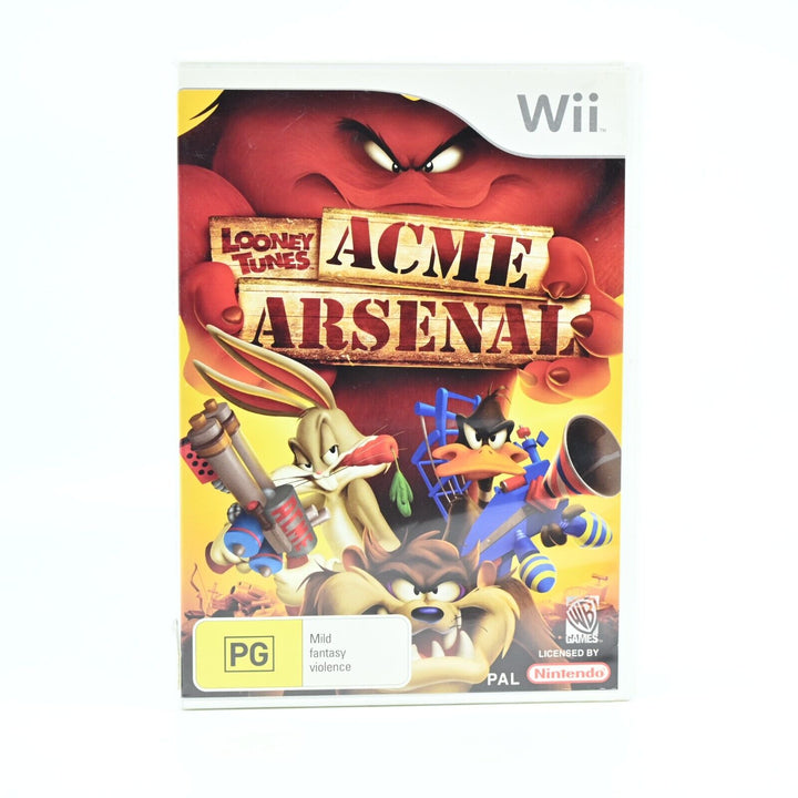 Looney Tunes Acme Arsenal - Nintendo Wii Game + Manual - PAL - FREE POST!