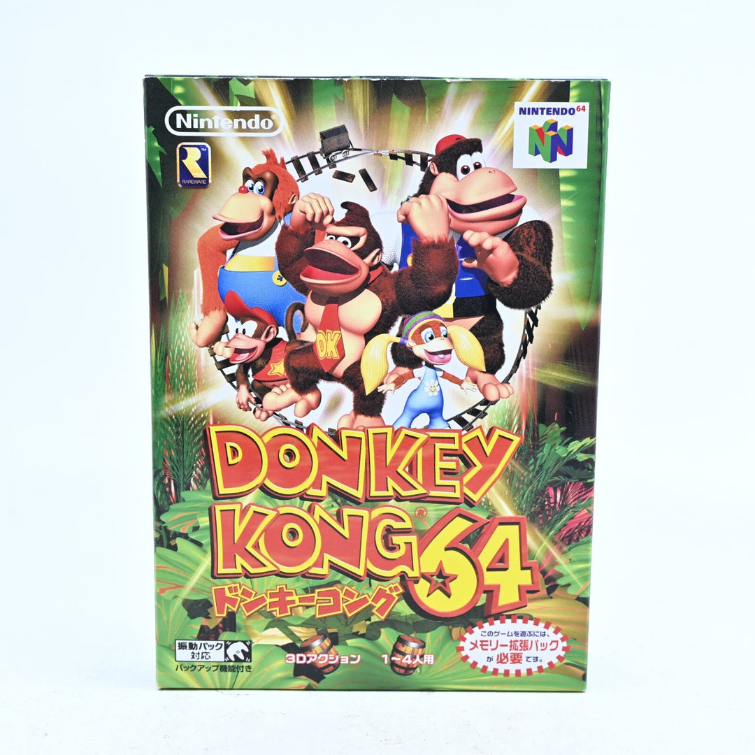 Donkey Kong 64 + Trading Cards - No Expansion Pak - N64 / Nintendo 64 Boxed Game