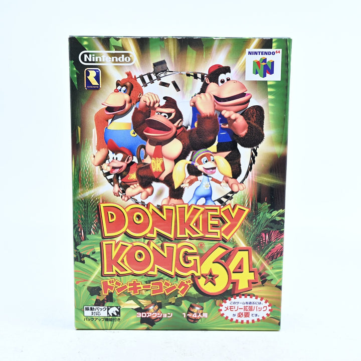 Donkey Kong 64 + Trading Cards - No Expansion Pak - N64 / Nintendo 64 Boxed Game