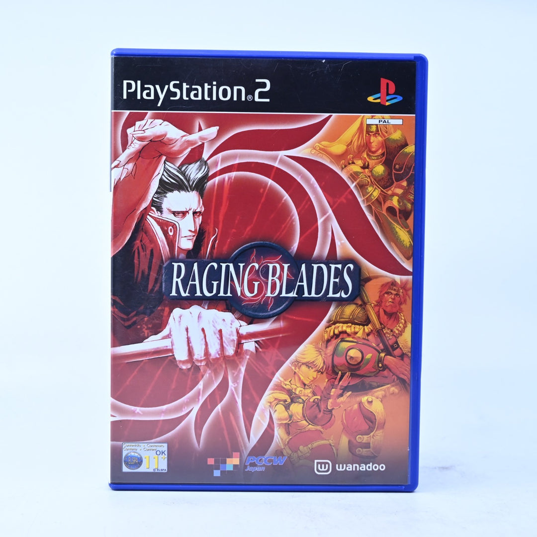 Raging Blades - Sony Playstation 2 / PS2 Game + Manual - PAL - MINT DISC!