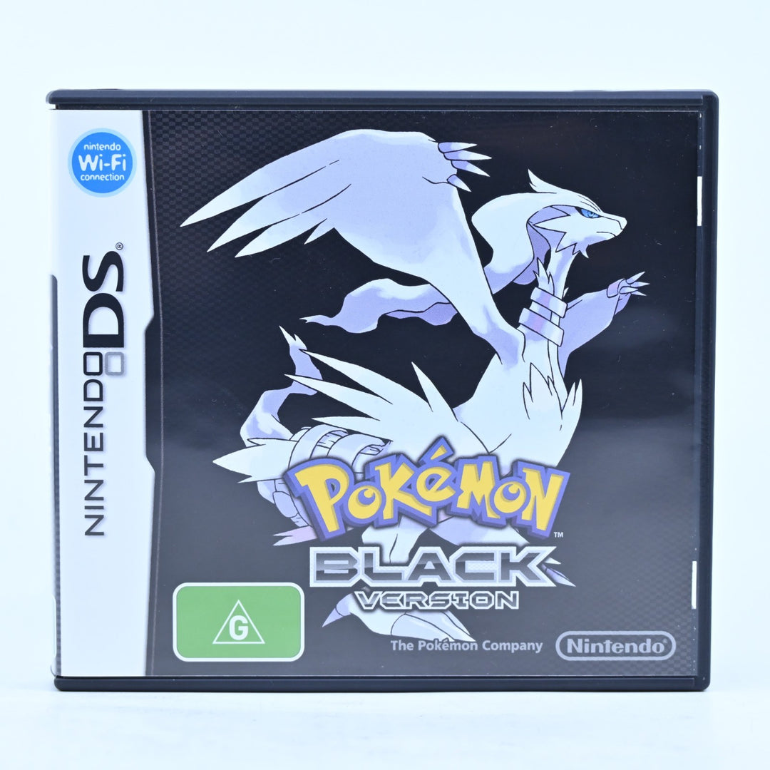 Pokemon Black Version - Nintendo DS Game - PAL + Manual - FREE POST!