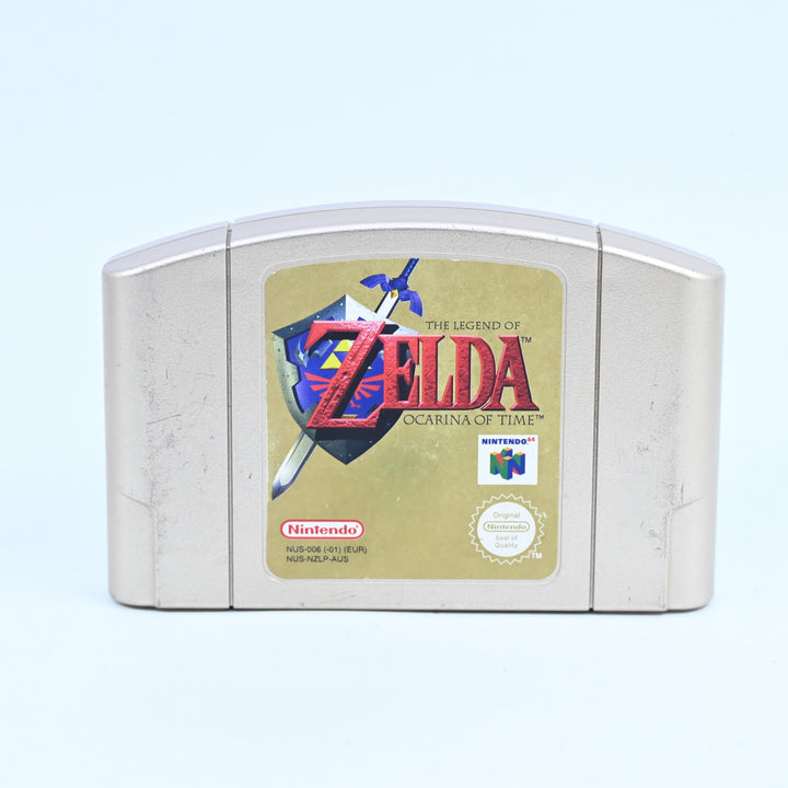 The Legend of Zelda: Ocarina of Time - N64 / Nintendo 64 Game - PAL NEW BATTERY!