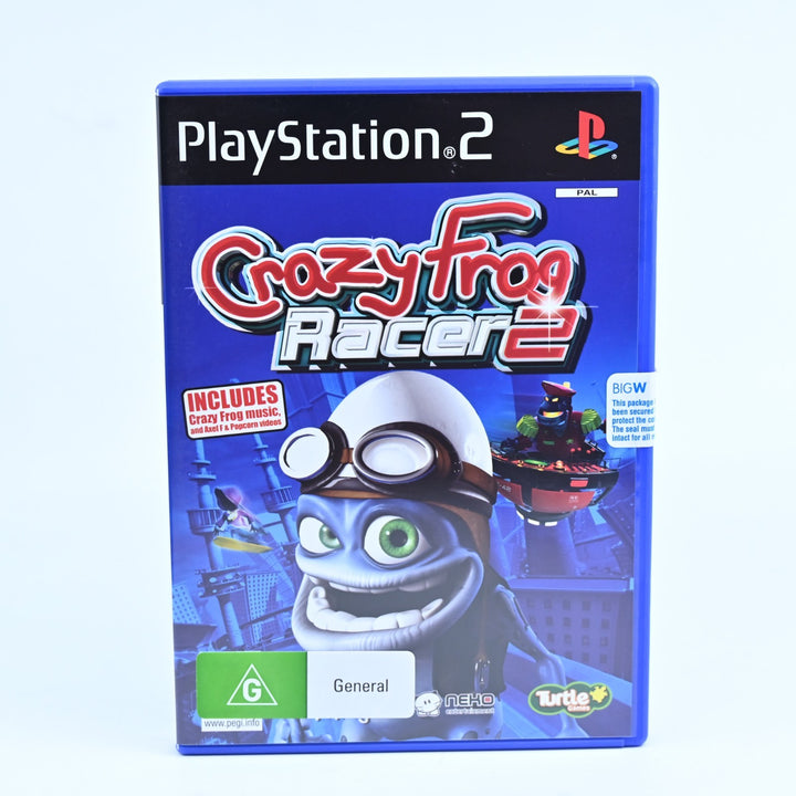 SEALED! Crazy Frog Racer 2 - Sony Playstation 2 / PS2 Game + Manual - PAL