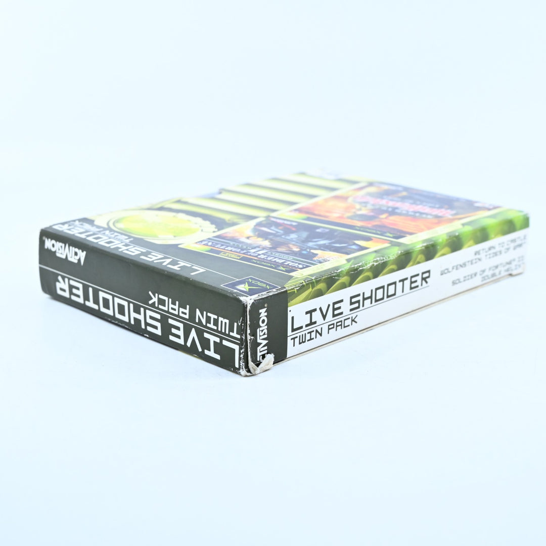 Xbox Live Shooter Twin Pack - Original Xbox Game + Manual - PAL - MINT DISC!