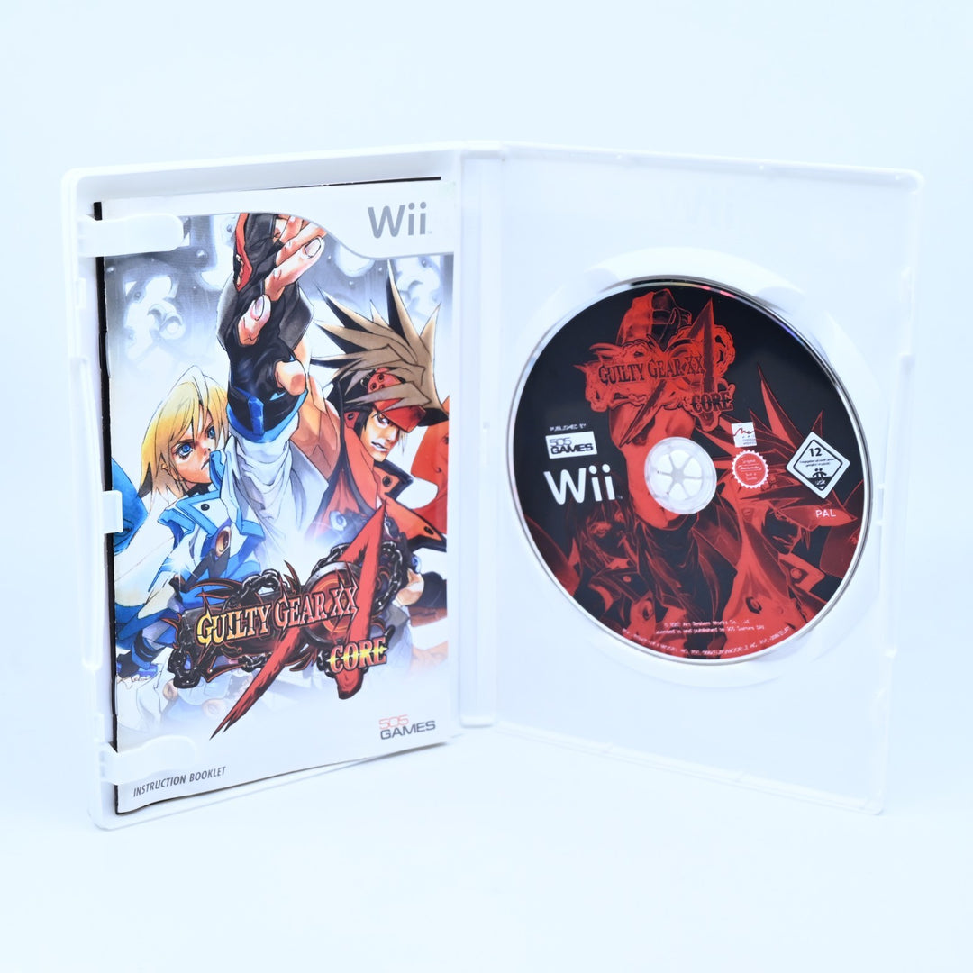 Guilty Gear XX Core - Nintendo Wii Game + Manual - PAL - MINT DISC!