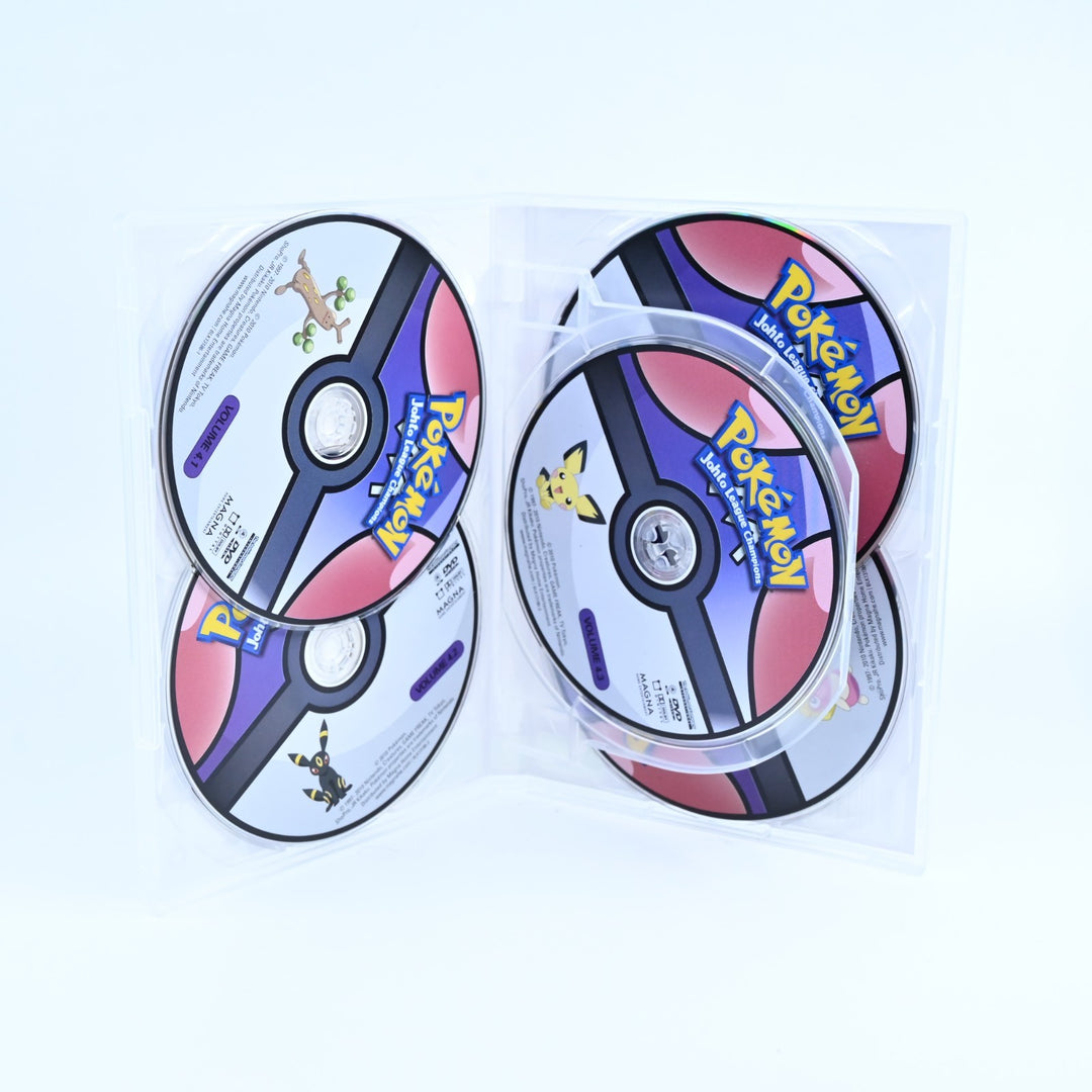Pokemon: Johto League Champions - Season 4 - PAL Region 4 - Anime DVD Collection