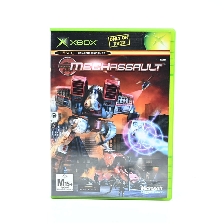 Mechassault - Original Xbox Game + Manual - PAL - MINT DISC!