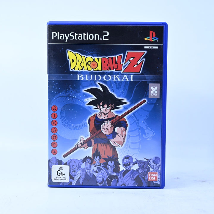 Dragon Ball Z Budokai - Sony Playstation 2 / PS2 Game + Manual - PAL