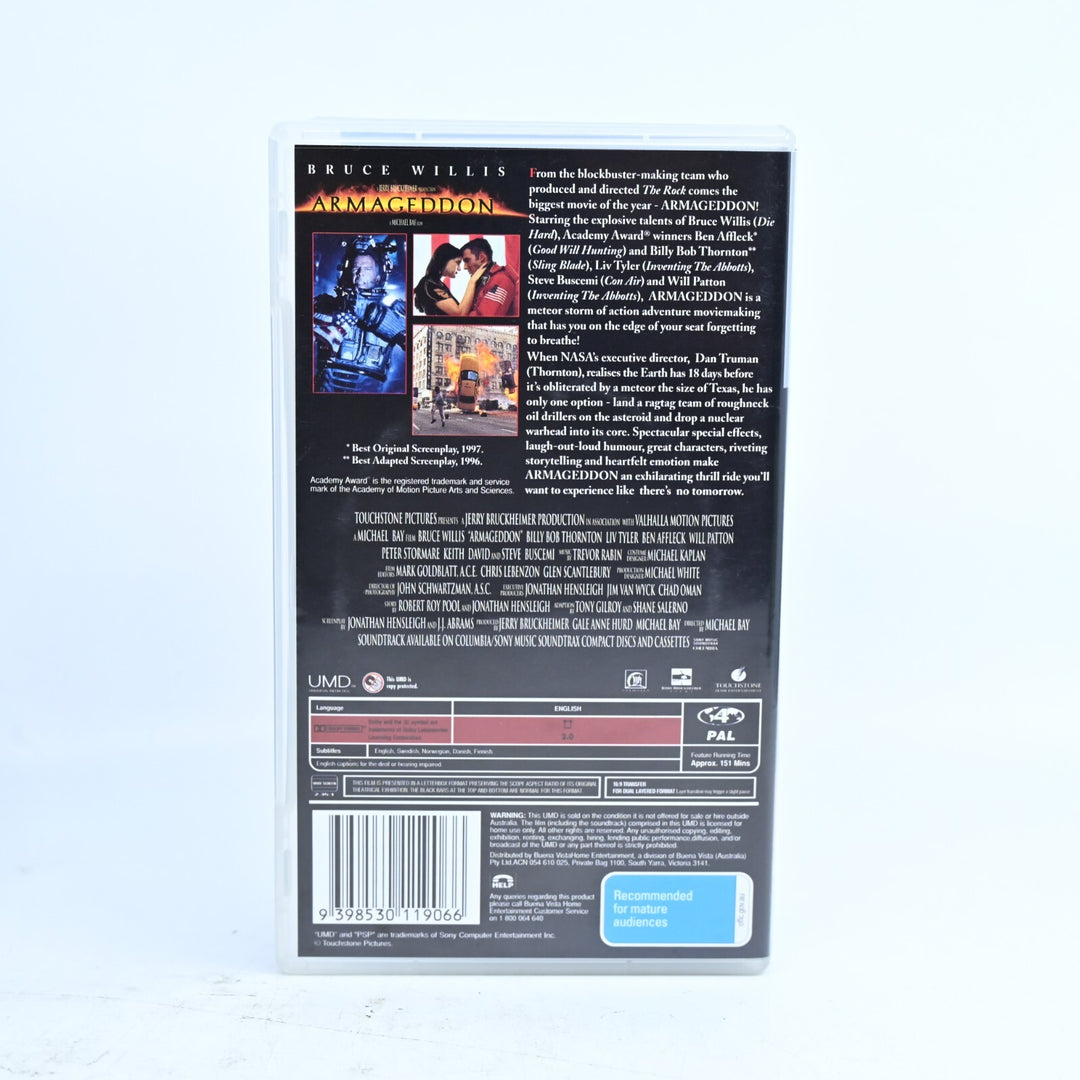 Armageddon - UMD Video - Sony Other PSP - Region 4 - FREE POST!