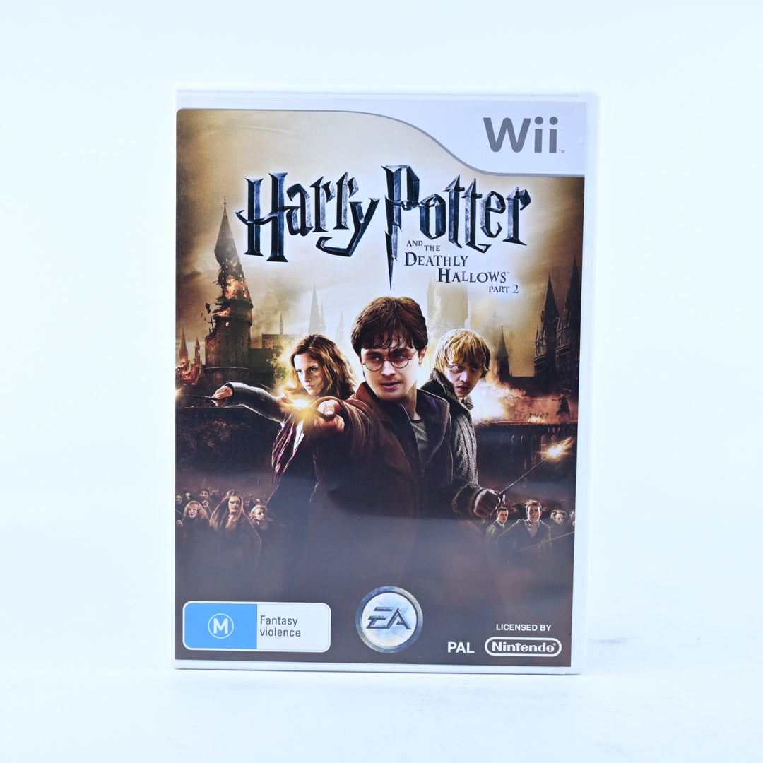 Harry Potter And The Deathly Hallows Part 2 - Nintendo Wii Game + Manual - PAL