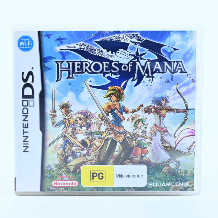 Heroes of Mana - Nintendo DS Game - PAL + Manual - FREE POST!