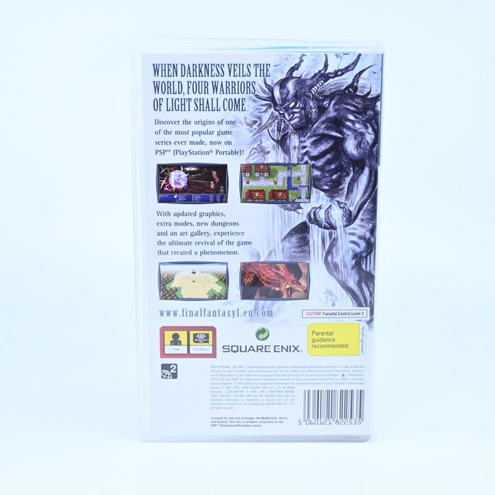 Final Fantasy I 1 - Sony PSP Game + Manual - FREE POST!