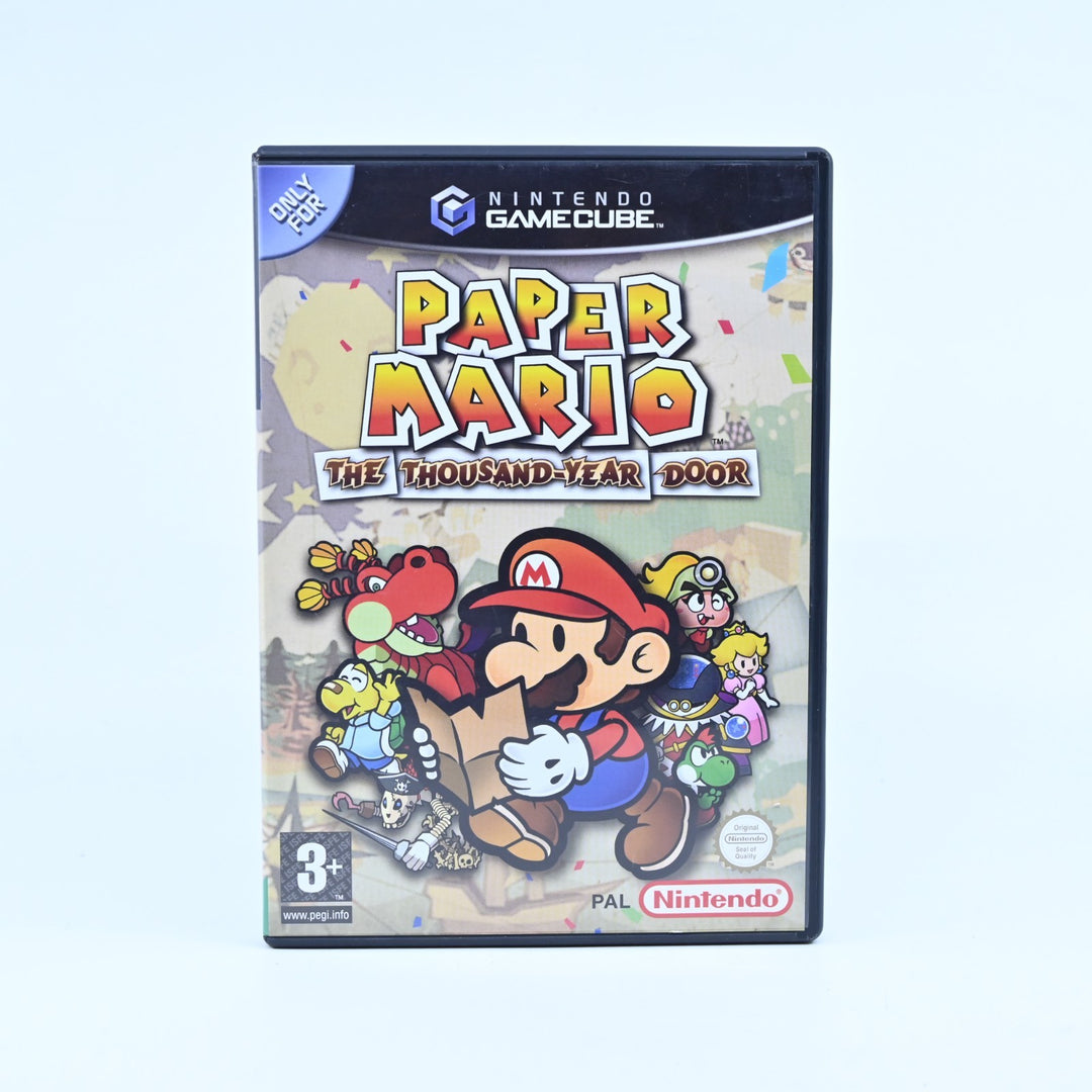 Paper Mario: The Thousand Year Door - Nintendo Gamecube Game + Manual - PAL