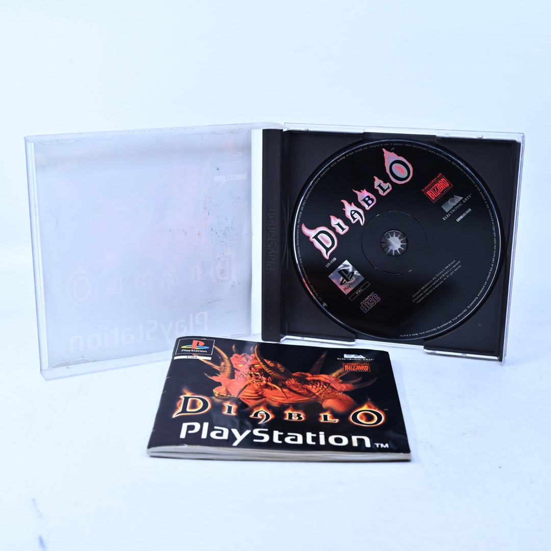 Diablo - Sony Playstation 1 / PS1 Game + Manual - PAL - MINT DISC!