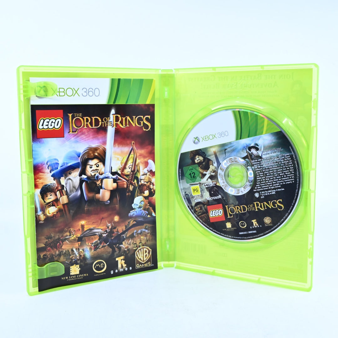 LEGO The Lord of the Rings - Xbox 360 Game + Manual - PAL - MINT DISC!