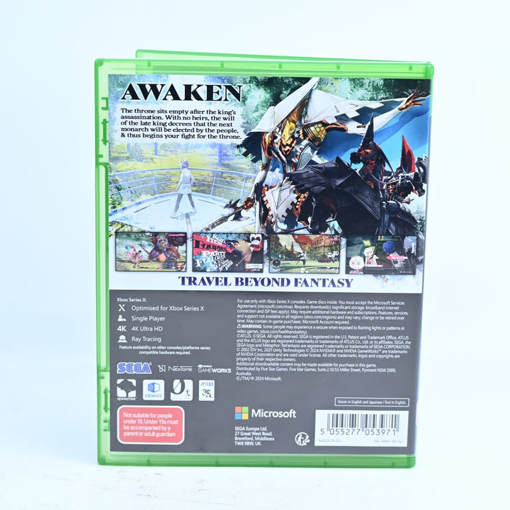 Metaphor: Refantazio - Xbox Series X Game - PAL - FREE POST!