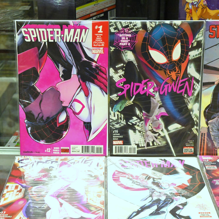 Spider-Man / Spider-Gwen "Sitting in a Tree" - Issues 1-6 - Bendis Marvel Comics