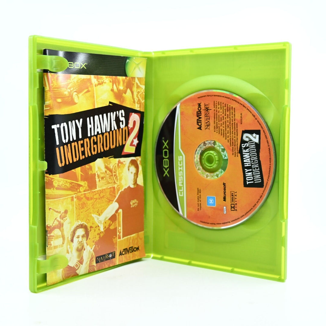 Tony Hawk's Underground 2 - Original Xbox Game + Manual - PAL - MINT DISC!