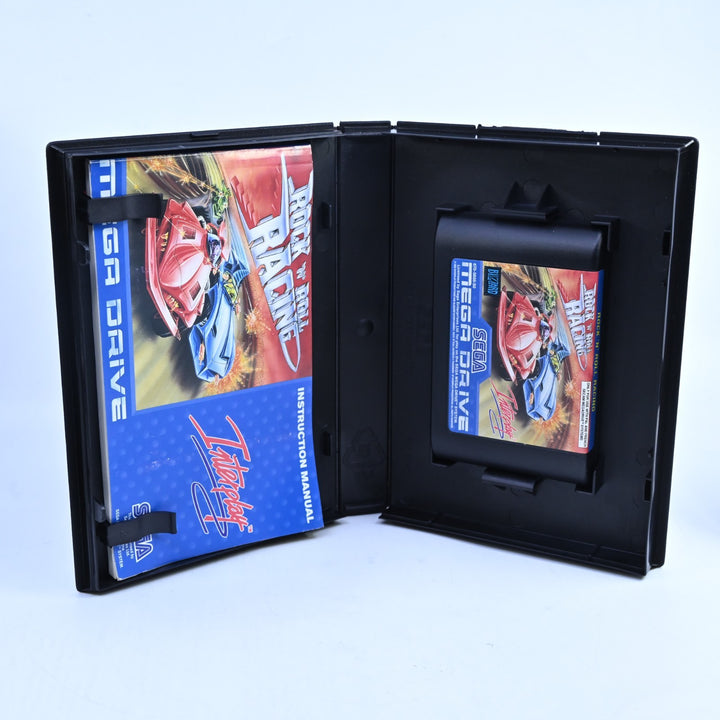 Rock N Roll Racing - Sega Mega Drive Game + Manual - PAL - FREE POST!