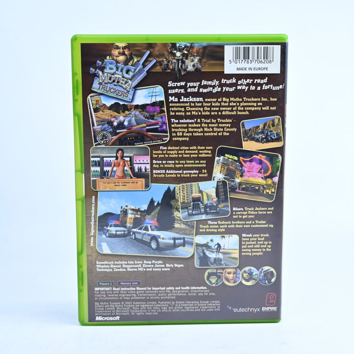Big Mutha Truckers - Original Xbox Game + Manual - PAL - MINT DISC!