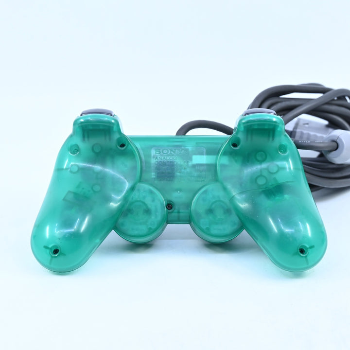 Emerald Green - PS1 Analog Controller - Sony Playstation 1 / PS1 Accessory