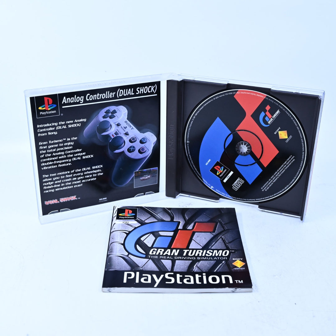 Gran Turismo - Sony Playstation 1 / PS1 Game + Manual - PAL - MINT DISC!