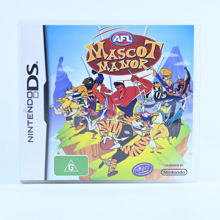 AFL Mascot Manor - Nintendo DS Game - PAL + Manual - FREE POST!
