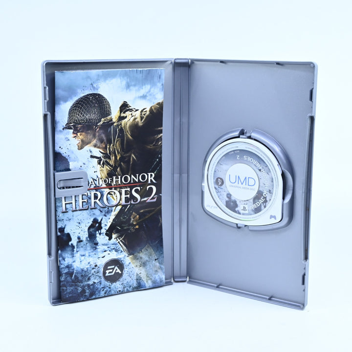 Medal of Honor: Heroes 2 - Sony PSP Game + Manual - PAL - FREE POST!