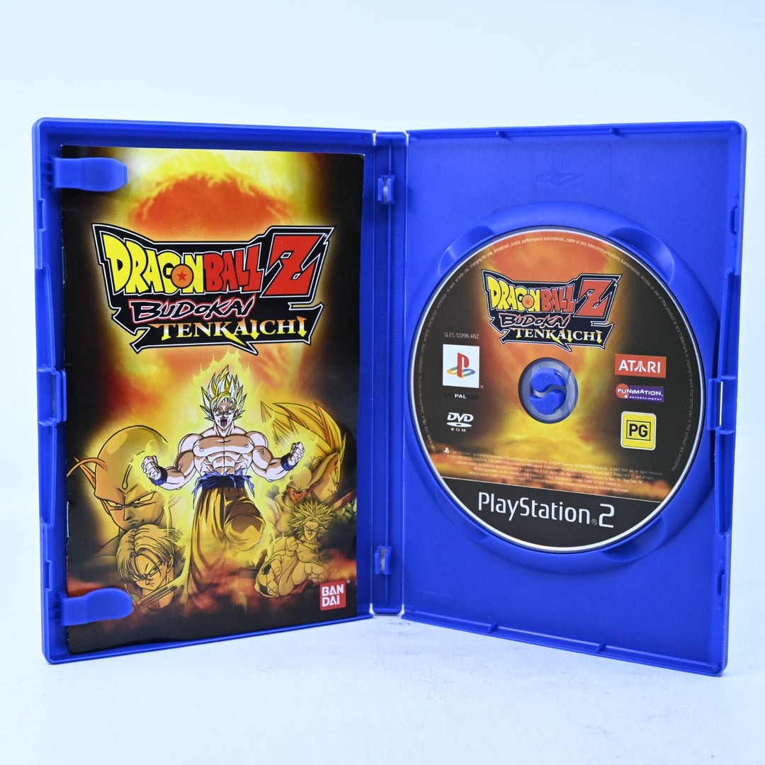 Dragon Ball Z: Budokai Tenkaichi - PS2 Game + Manual - PAL - MINT DISC!