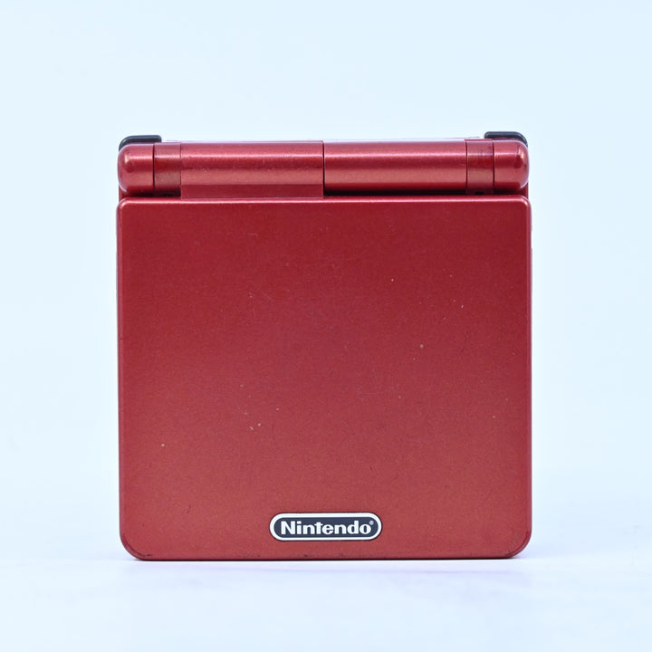 Flame Red - AGS-001(AUS) - Nintendo Gameboy Advance / GBA SP Console