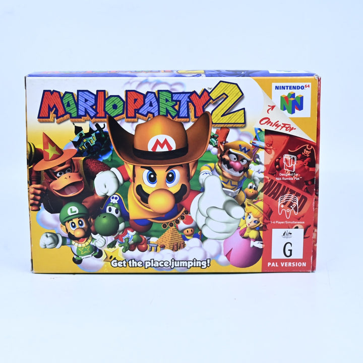 Mario Party 2 - N64 / Nintendo 64 Boxed Game - PAL - FREE POST!